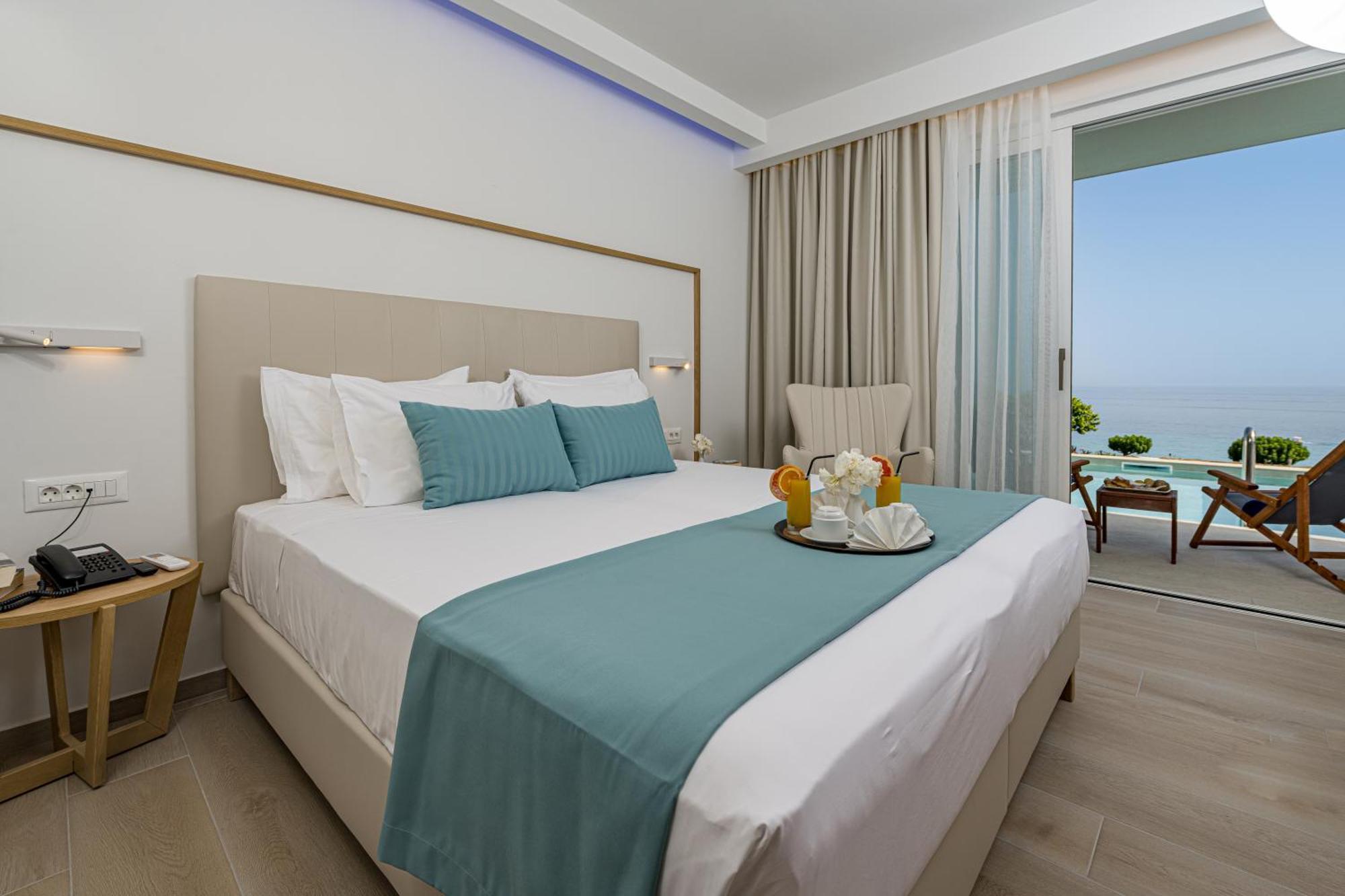Mirage Bleu Hotel Tragaki Luaran gambar