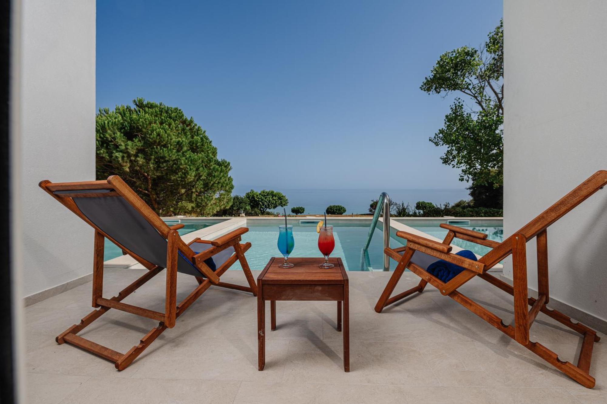 Mirage Bleu Hotel Tragaki Luaran gambar