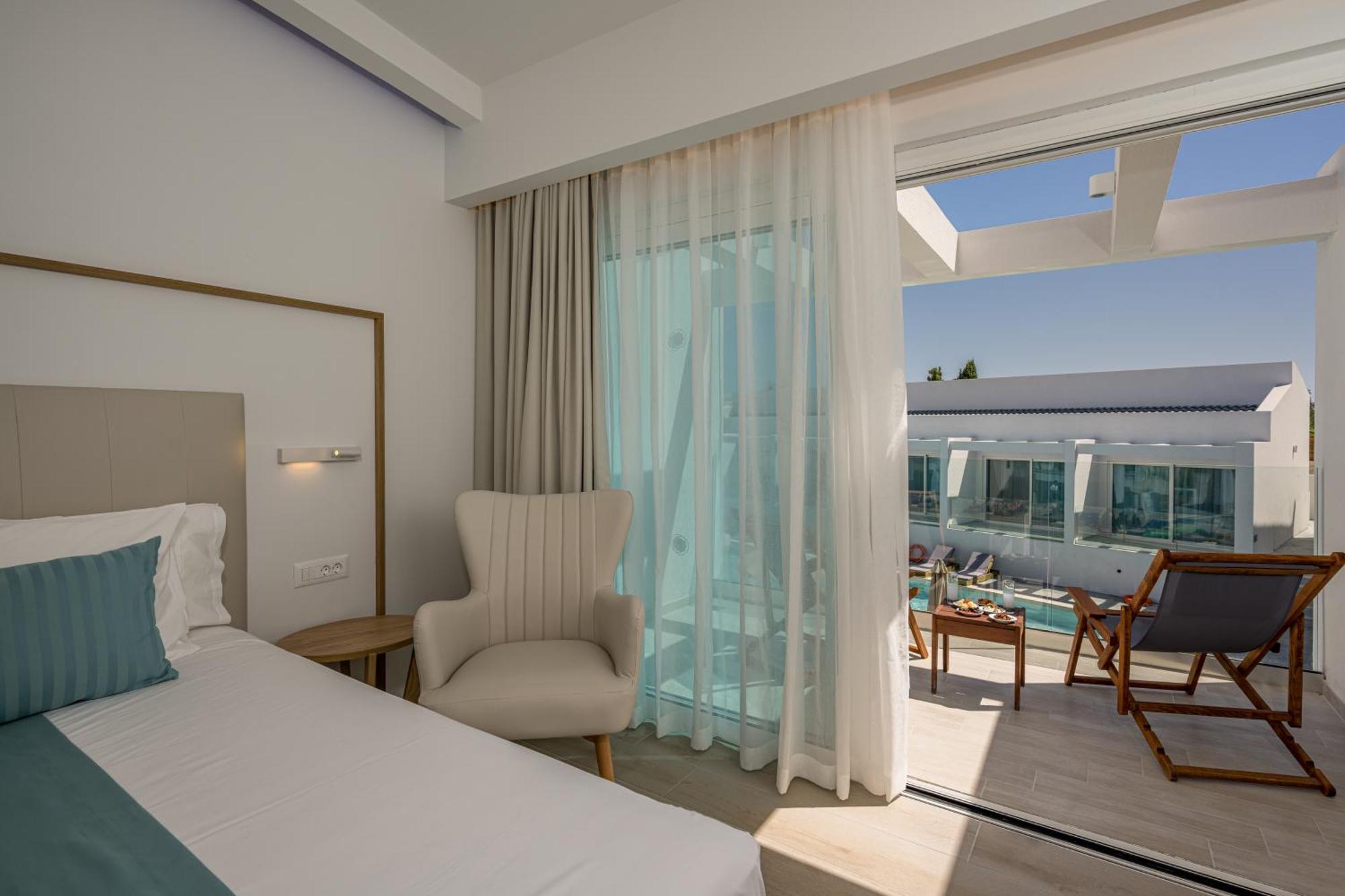 Mirage Bleu Hotel Tragaki Luaran gambar